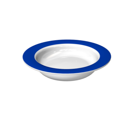 Blue Sloped Base Bowl