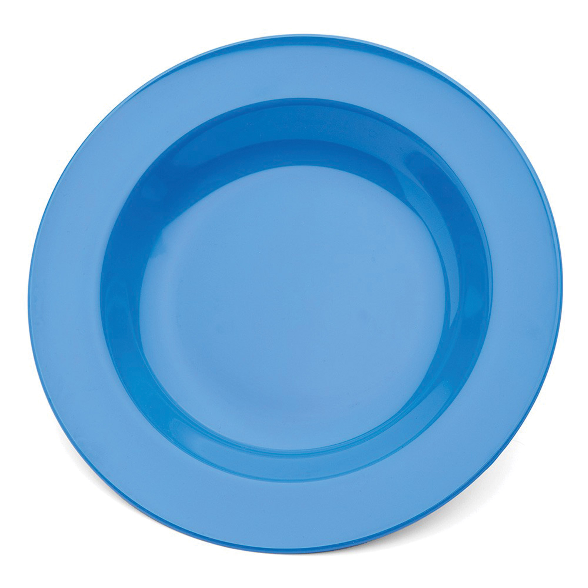 Polycarbonate Soup Plate 21.5cm Med Blue - Each