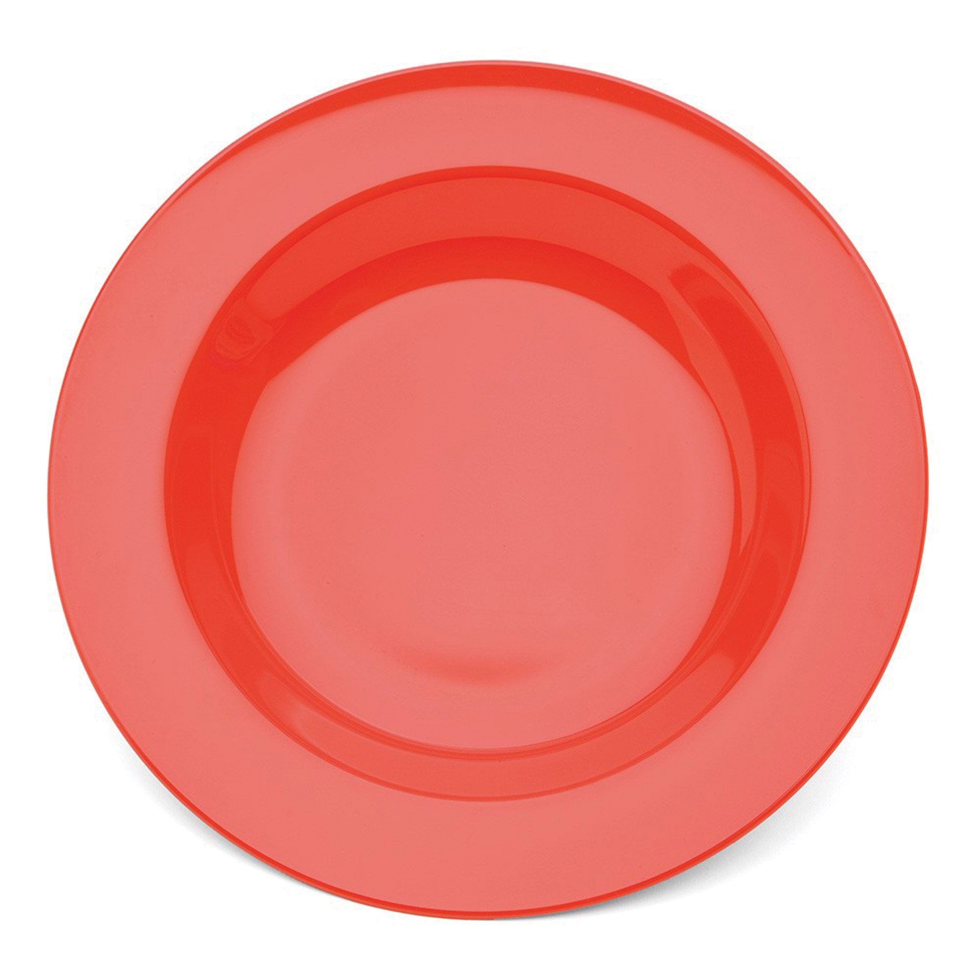 Polycarbonate Soup Plate 21.5cm Red - Each