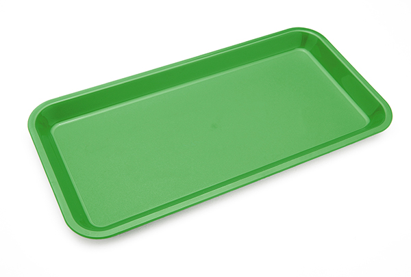 Tray Sandwich Emerald Green 27 X 13Cm - Each