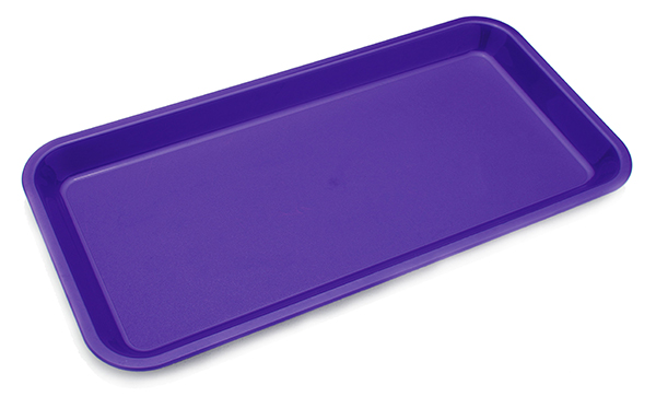 Tray Sandwich Purple 27 X 13Cm - Each