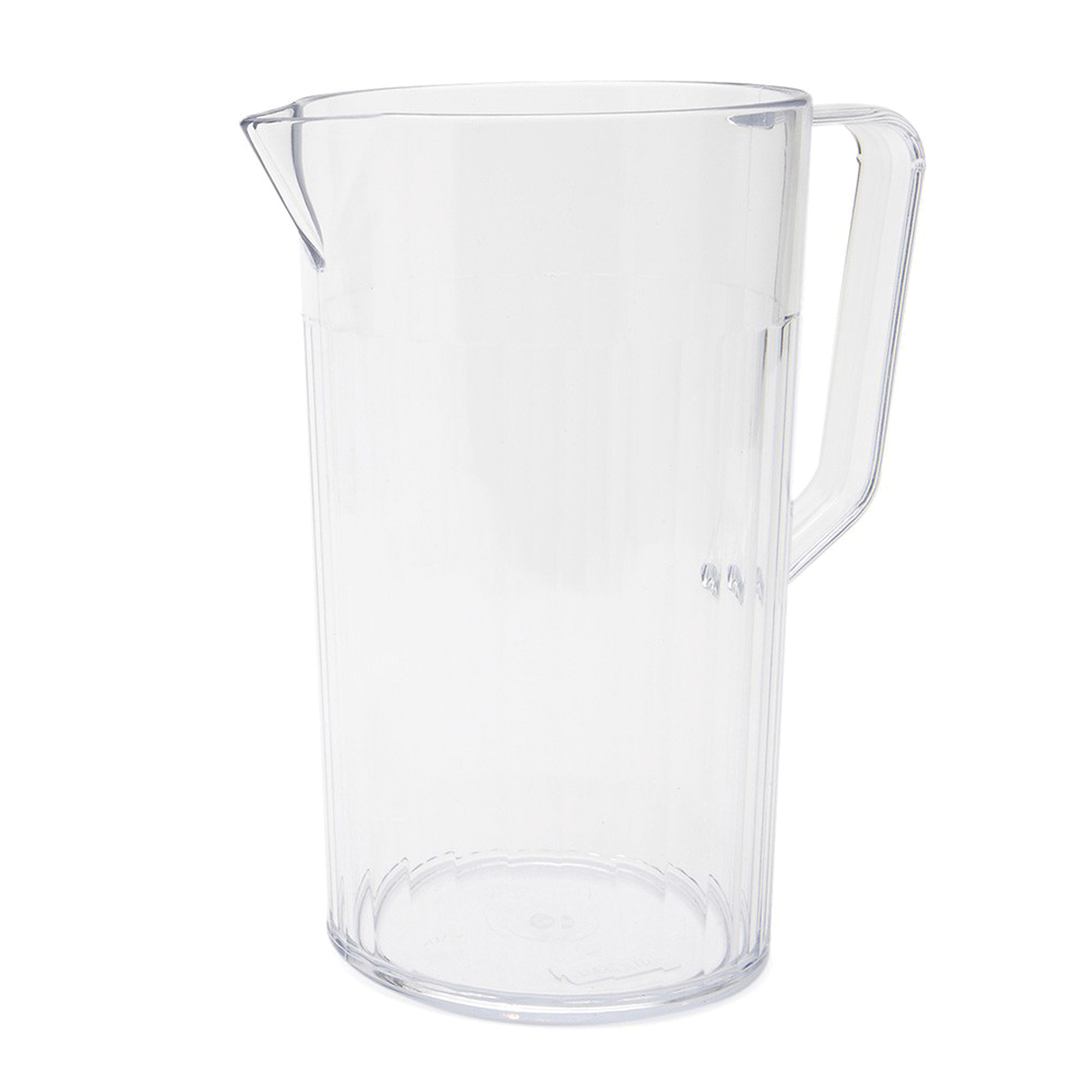 1.1 Litre Polycarbonate Jug CLEAR (microwave and dishwasher safe) - Each