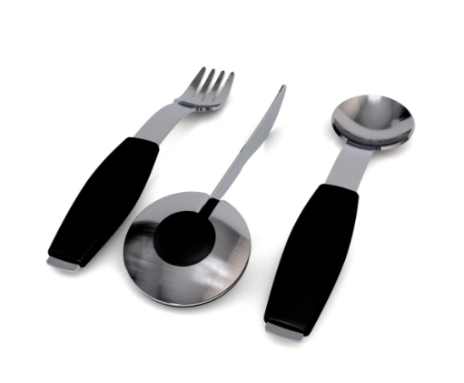 Black Cutlery Set
