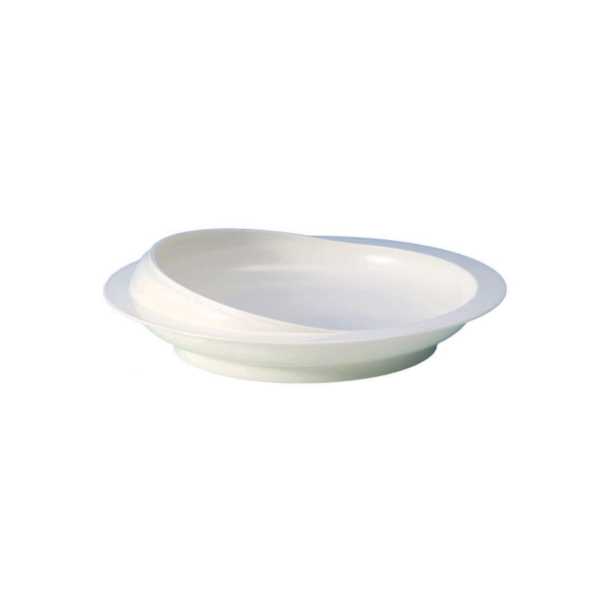 Scoop Plate WHITE