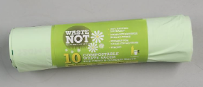Compostable Caddy Liners 70L (730 x 830mm) - Pack of 10
