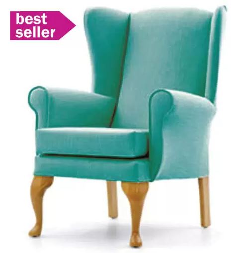 Cushion Only (Foam & Cover) Alnwick Q/Anne Chair 