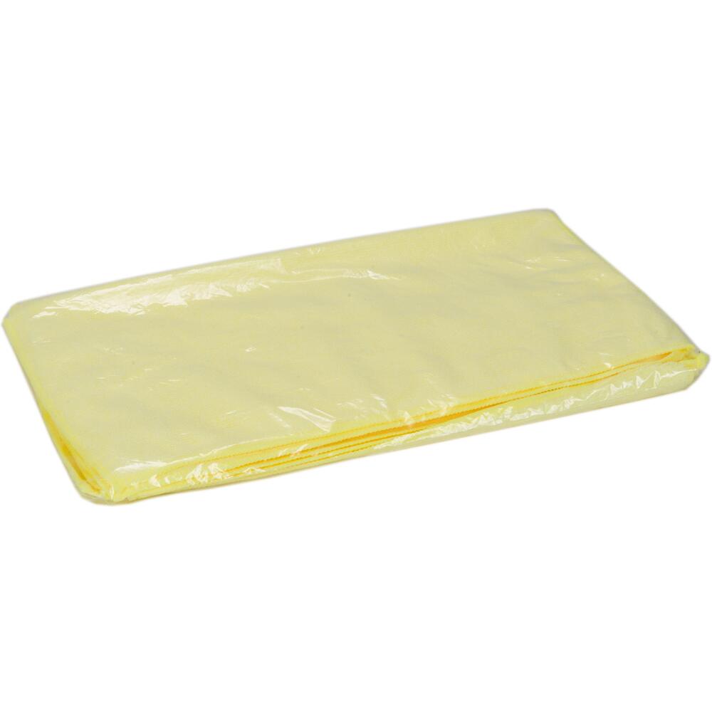 Microfibre Cloth Yellow (40cm x 40cm) -  Pack of 5