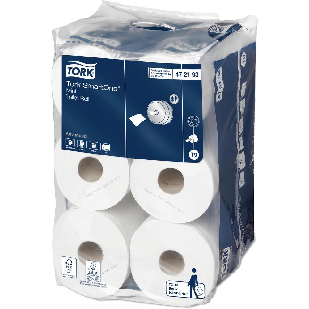 Tork Smartone Mini Toilet Roll Advanced - Case Of 12