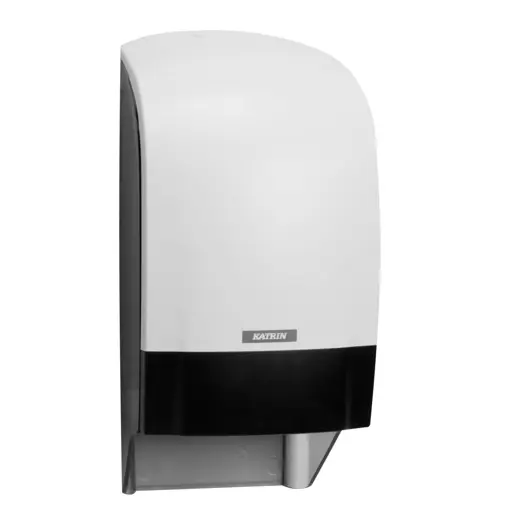 Katrin Toilet Roll Dispenser White - No Core Catcher (104582) - Each