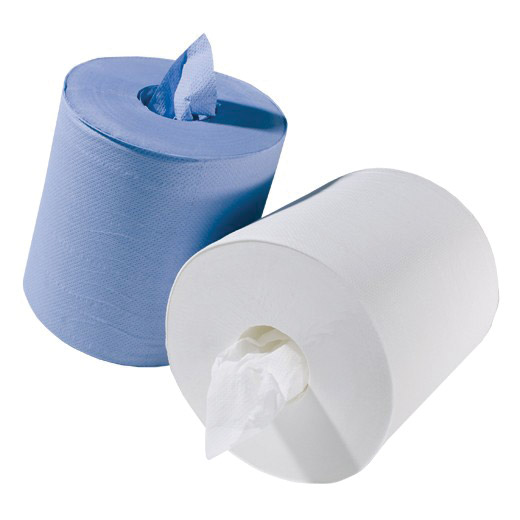 Blue Maxi Centre Feed 2 Ply Rolls