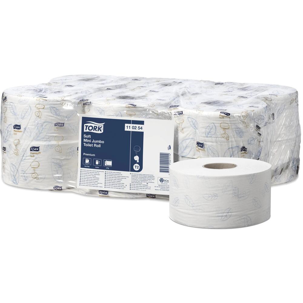 Tork Mini Jumbo Toilet Roll Premium - Case of 12