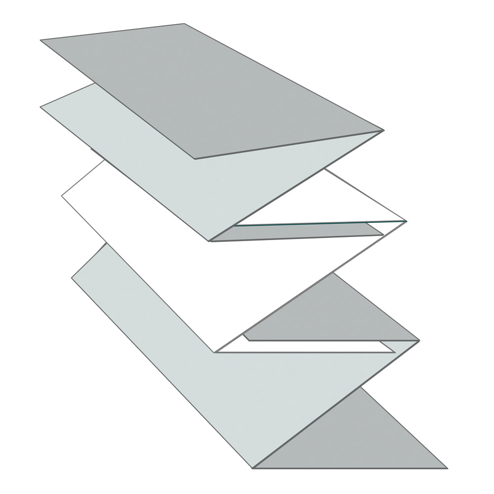 White 2 Ply Z Fold Paper Towels