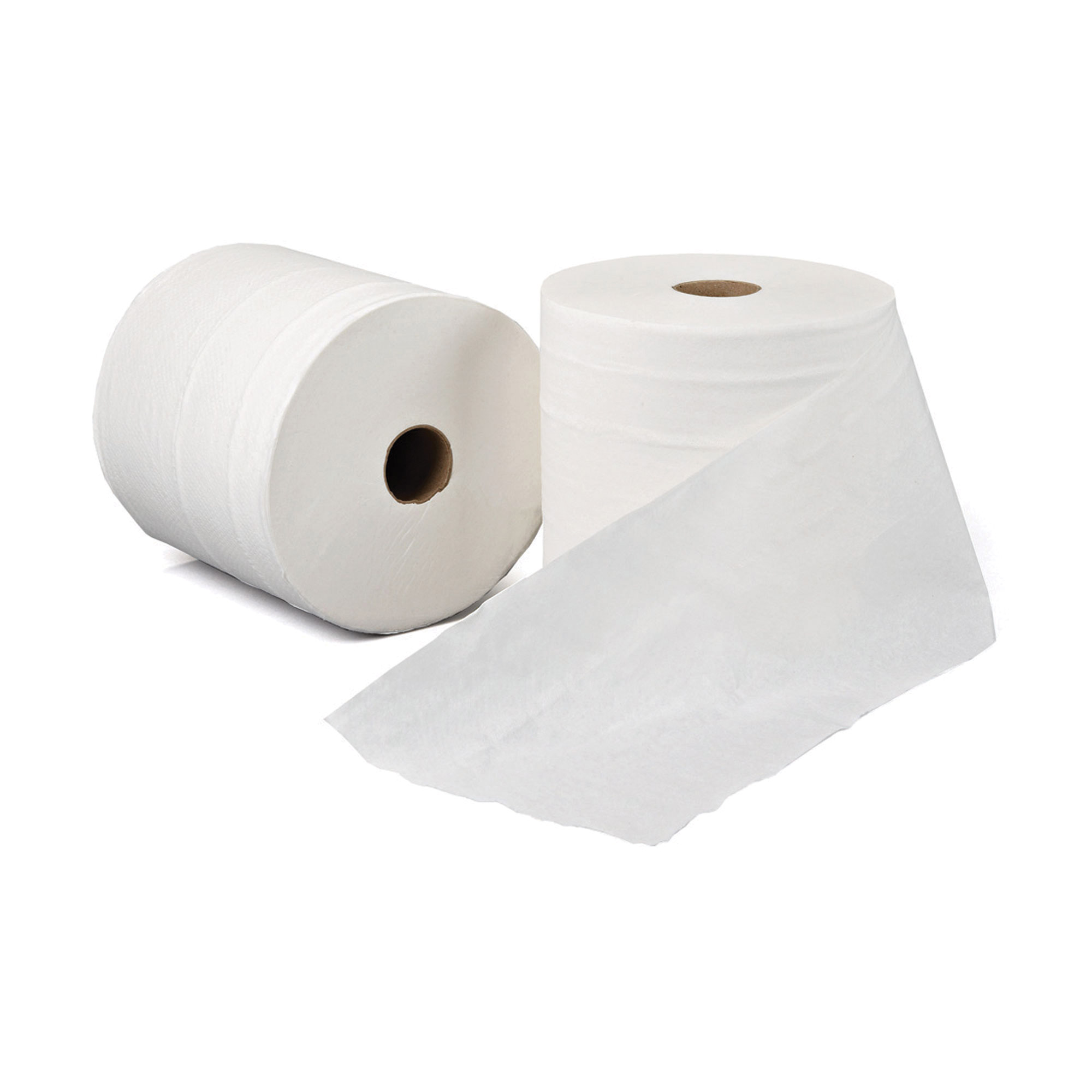 2 Ply White Embossed Roll Towel 150m - Case of 6