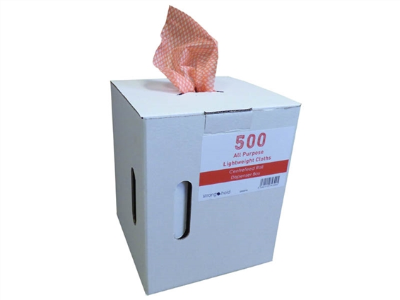 All Purpose Wipes Roll Box - Red