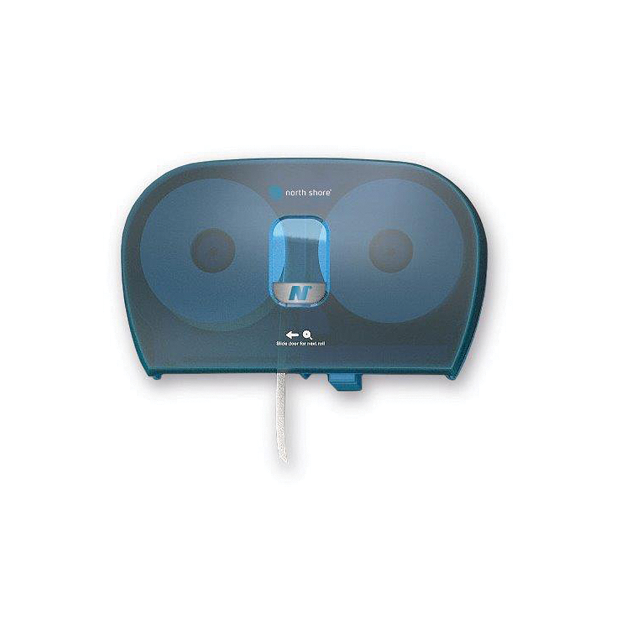 North Shore Side By Side Toilet Roll Dispenser Blue - Each