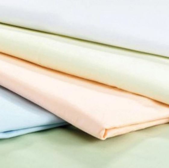 Double Flat Sheet Poly Cotton White