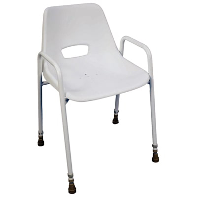 Adjustable Shower Chair Static - Each