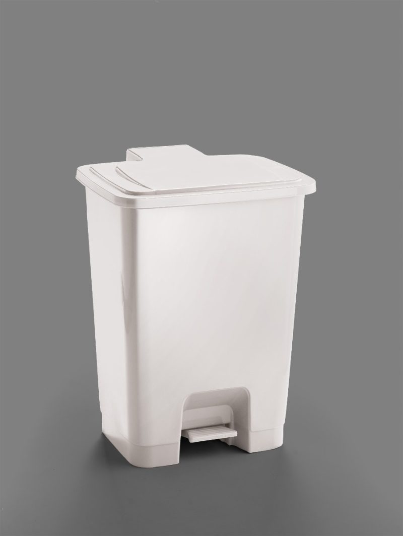 Bin Step On 30Ltr White - Each