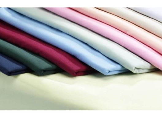 Flat Sheet Polycotton Light Grey  -  Each