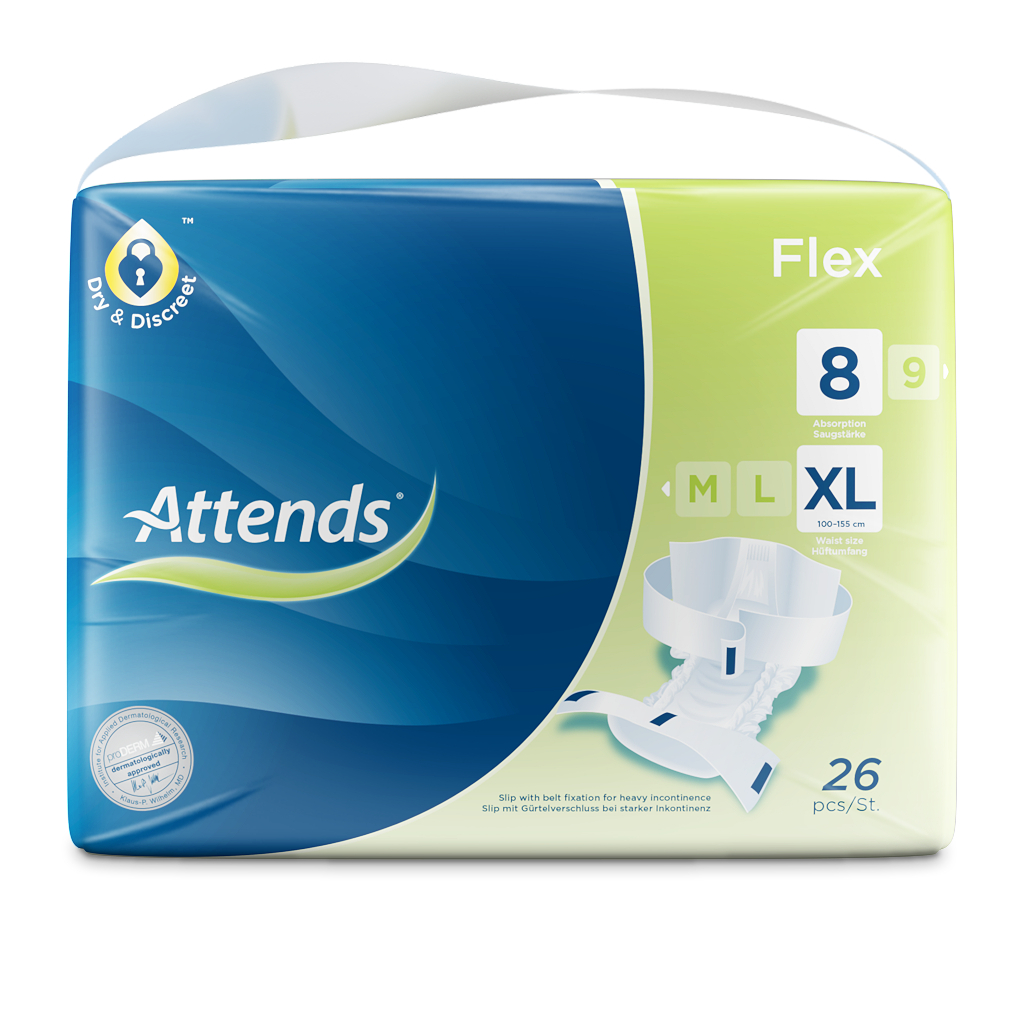 Attends Flex Extra Large 8 - 26 Pack