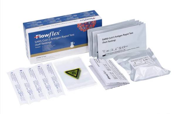 Flowflex Lateral Flow Test Kit - Box of 5