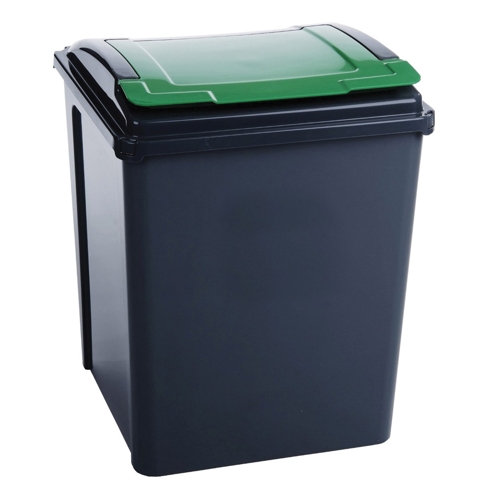 50Ltr Colour Coded Recycling Bin - Green