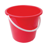 Plastic Bucket - Red