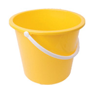 Plastic Bucket - Yellow