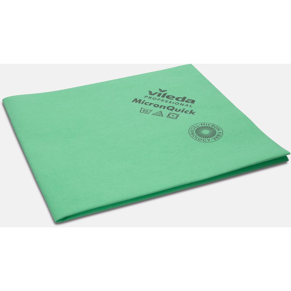 Vileda Professional MicronQuick Cloth GREEN - Pack of 5