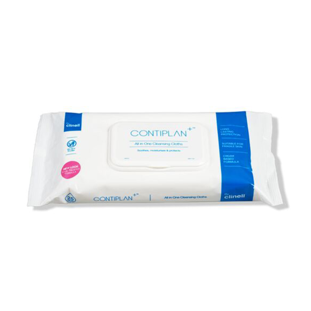 Contiplan - All in One Cleansing Cloth pack 25 - Each