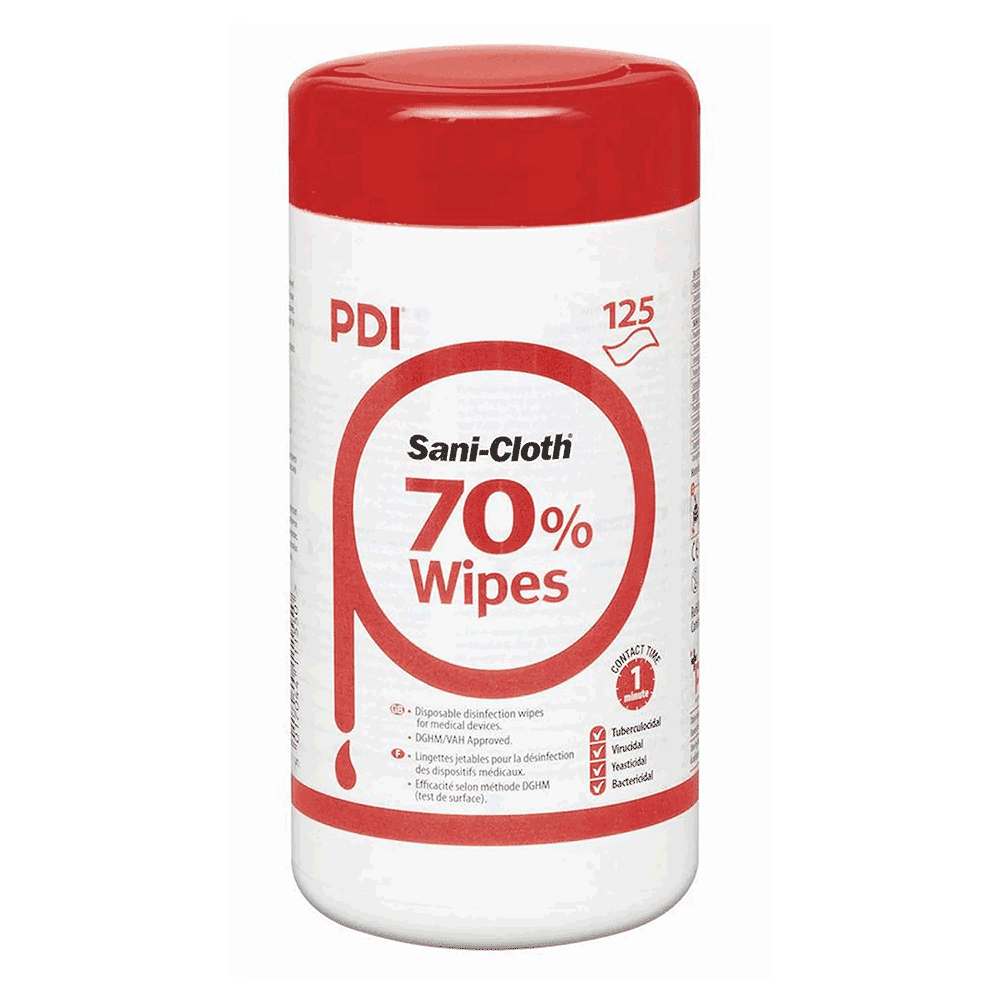 Sanicloth Disinfection Wipe 70% - Tub of 125