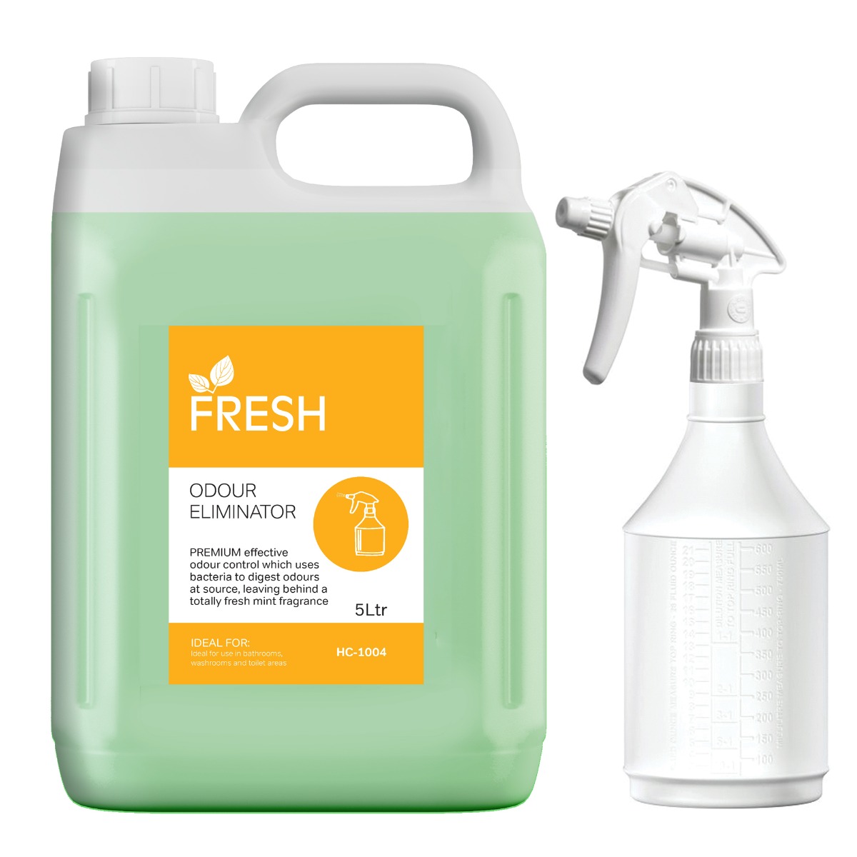 Fresh Trigger Bottle And Label For Odour Eliminator Air Freshener - Each