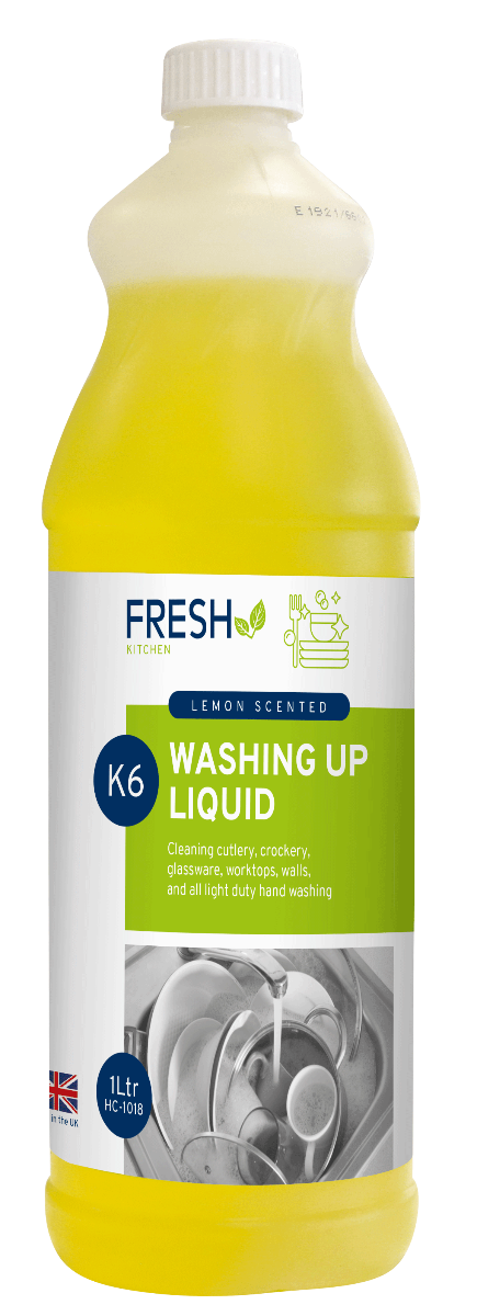 Fresh Lemon Washing Up Liquid 1Ltr