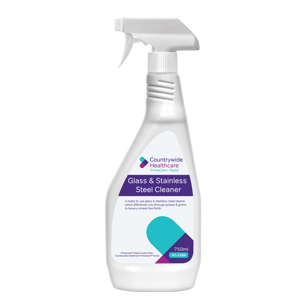 PrimaCare RAPID Glass & Stainless Steel Cleaner