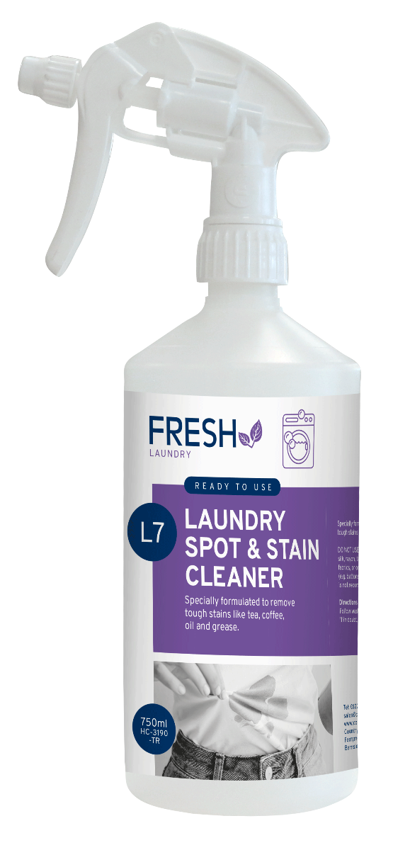 Fresh Trigger Bottle and Label for Laundry Spot and Stain - EACH