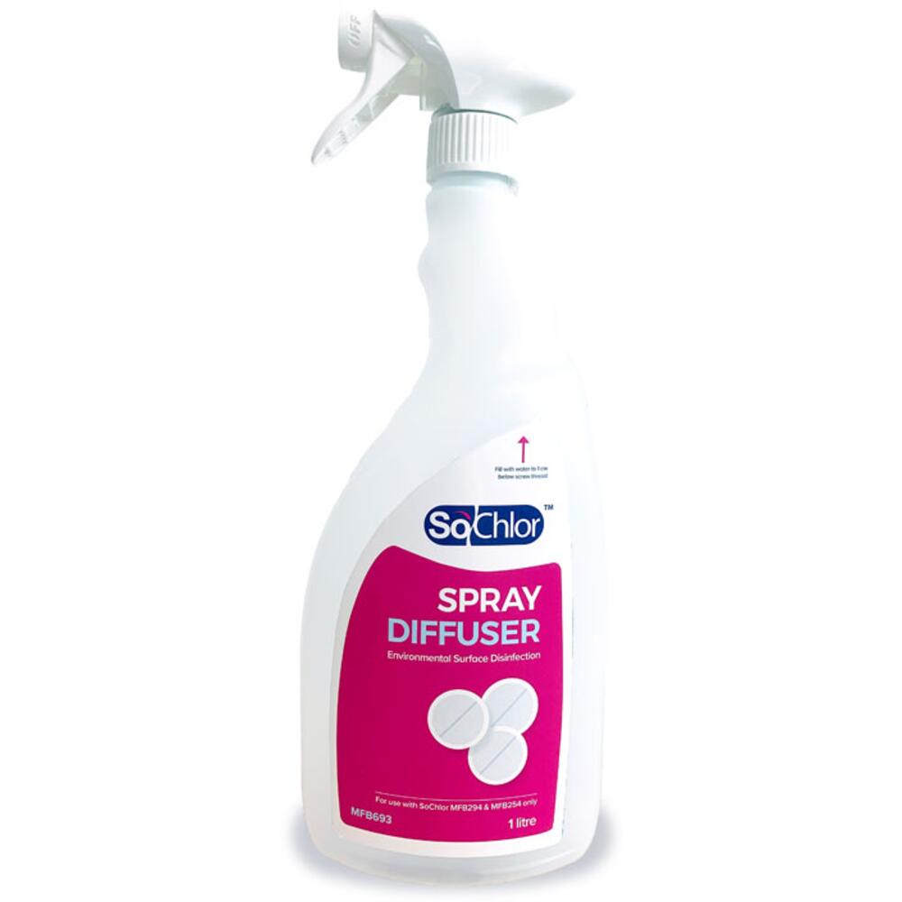 Spray Bottle 1L for SoChlor Tabs - EACH