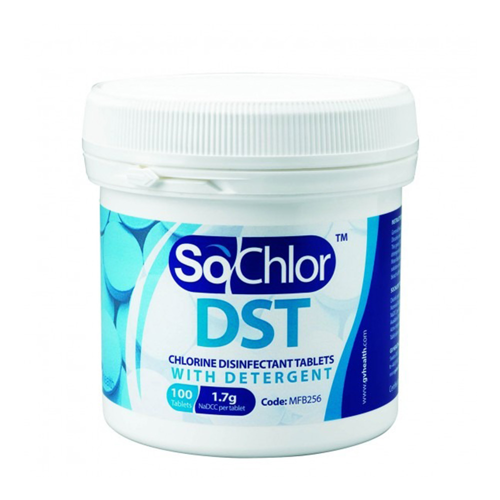 SoChlor Chlorine Disinfection Tablets ( with detergent ) - Tub of 200