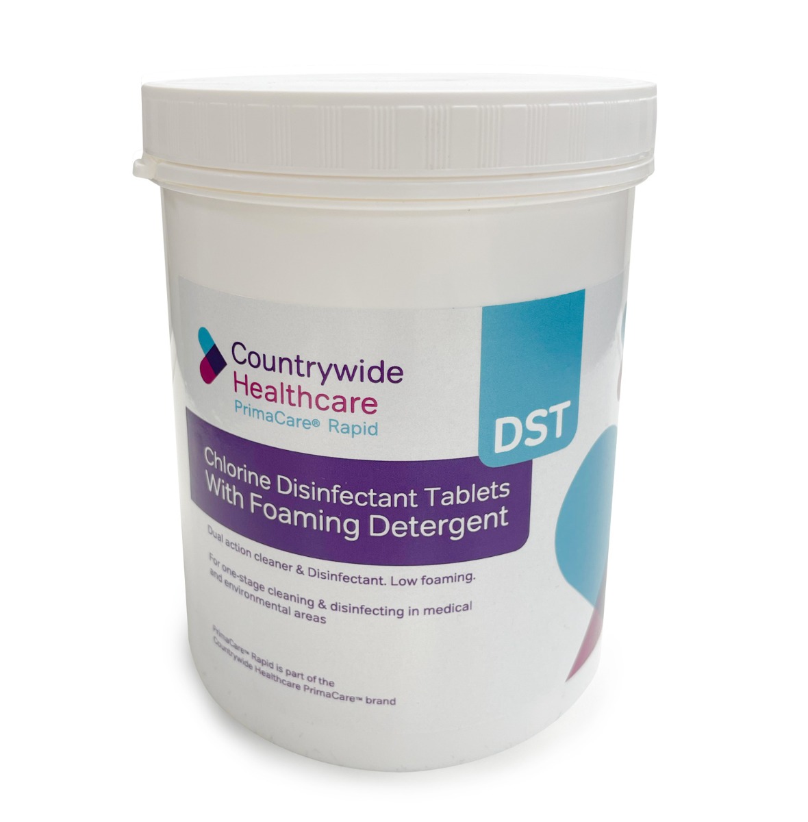 PrimaCare Chlorine Disinfectant Tablets - Foaming Detergent - Tub 200