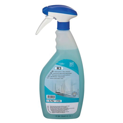 Room Care R3 Glass & Multi Surface 750Ml - Pack 6