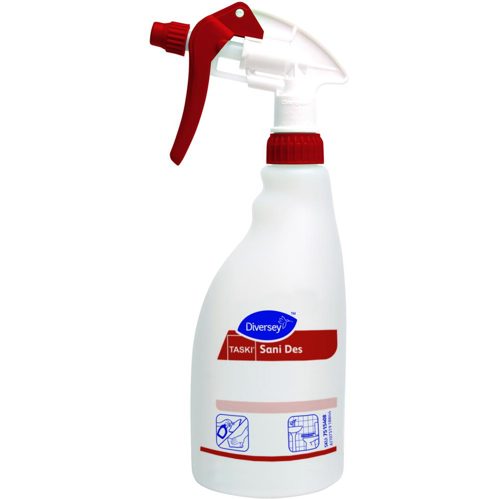 Taski Sani Des Empty Spray Bottle 500Ml - Pack 5