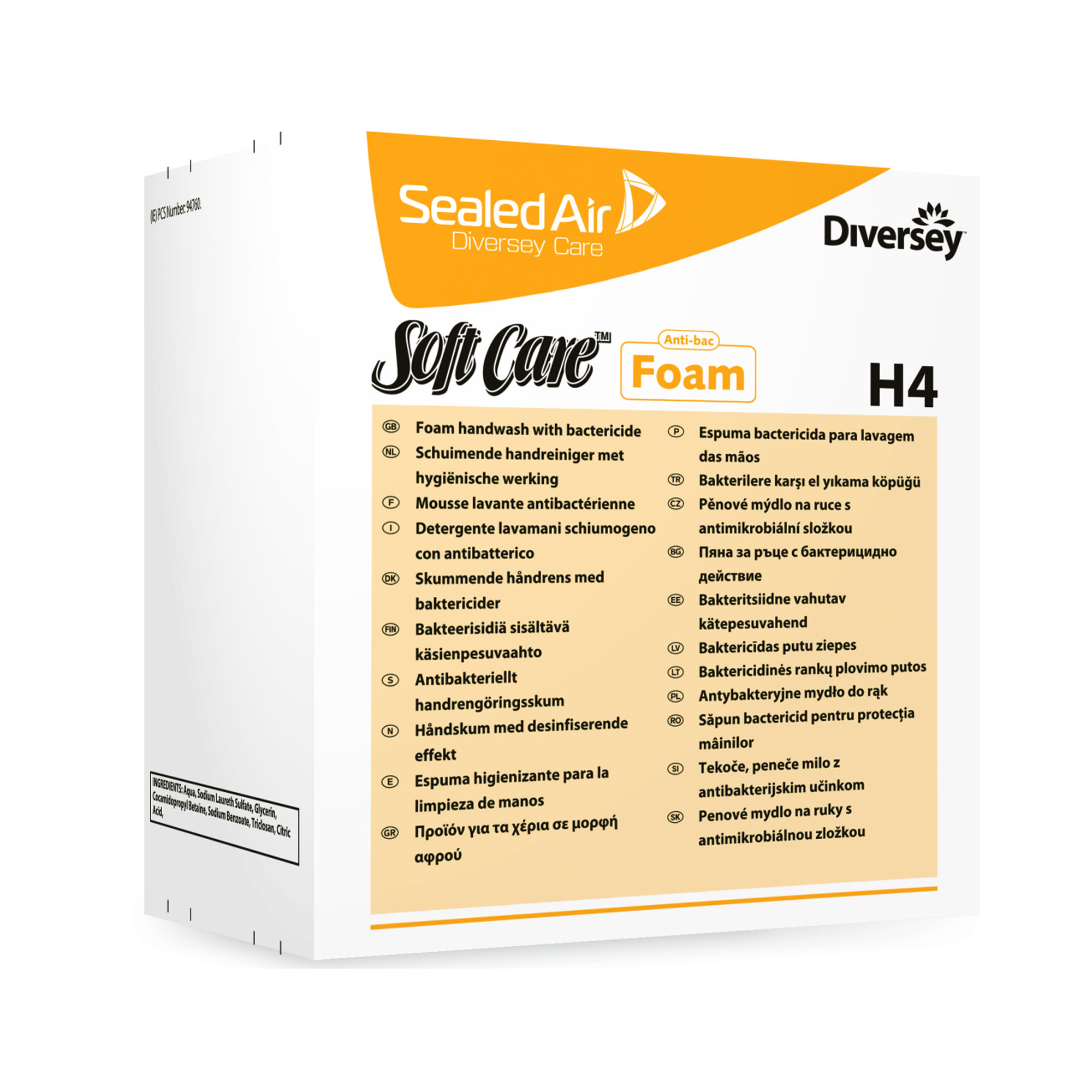 Soft Care Anti-Bac Foam H4