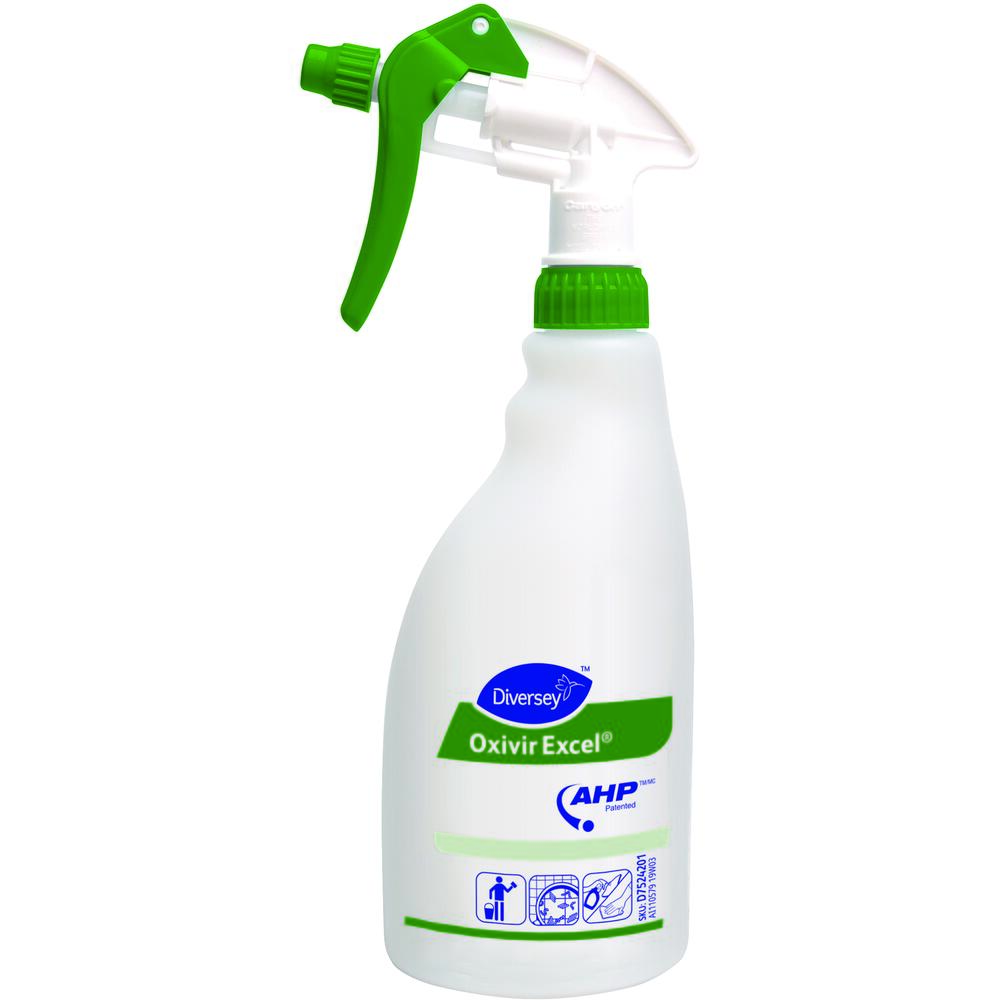 Spray Bottle 0.5L Di Oxivir Excel - Pack Of 5