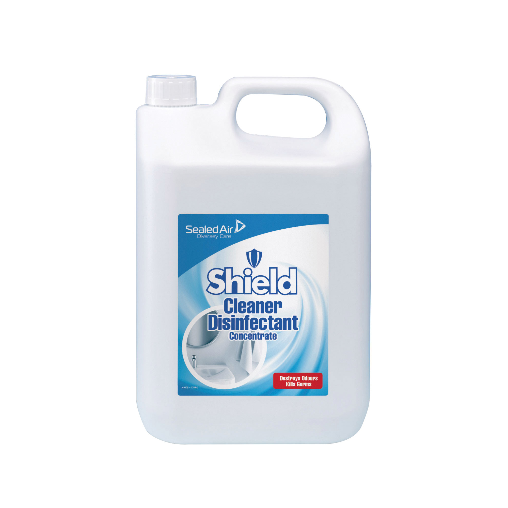 Shield Washroom Cleaner Disinfectant Conc 5Ltr - Each