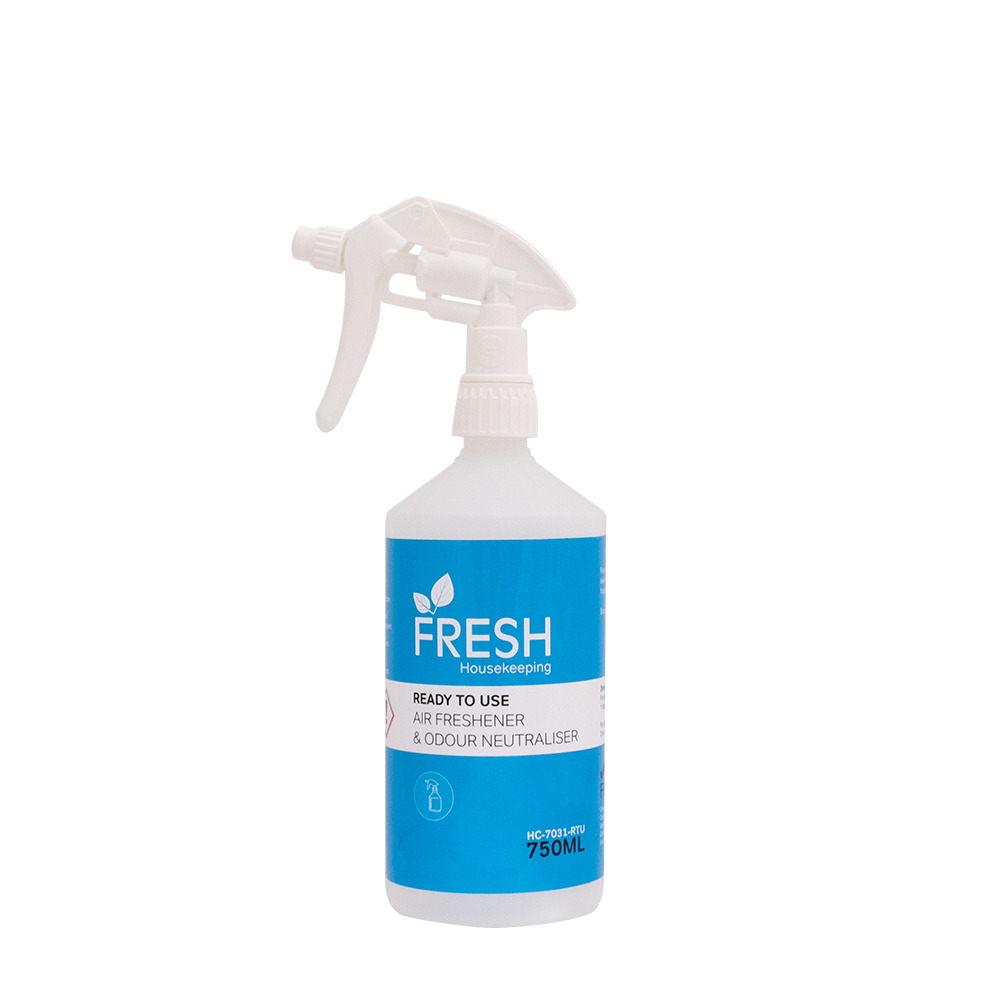 Fresh Trigger Bottle And Label For Air Freshner & Odour Neutraliser - Each
