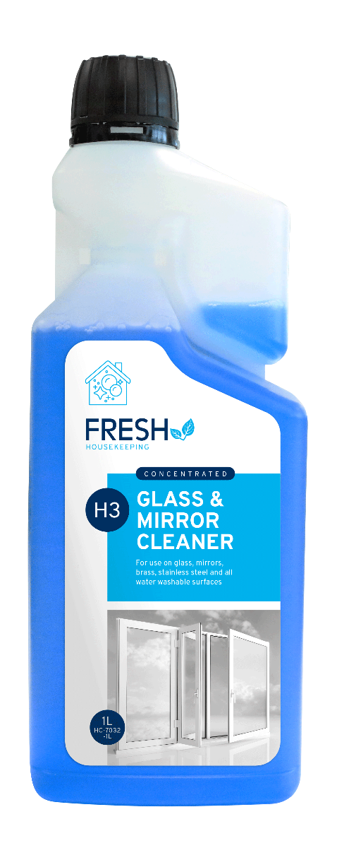 Fresh Super Concentrated Glass & Mirror Cleaner - 1Ltr