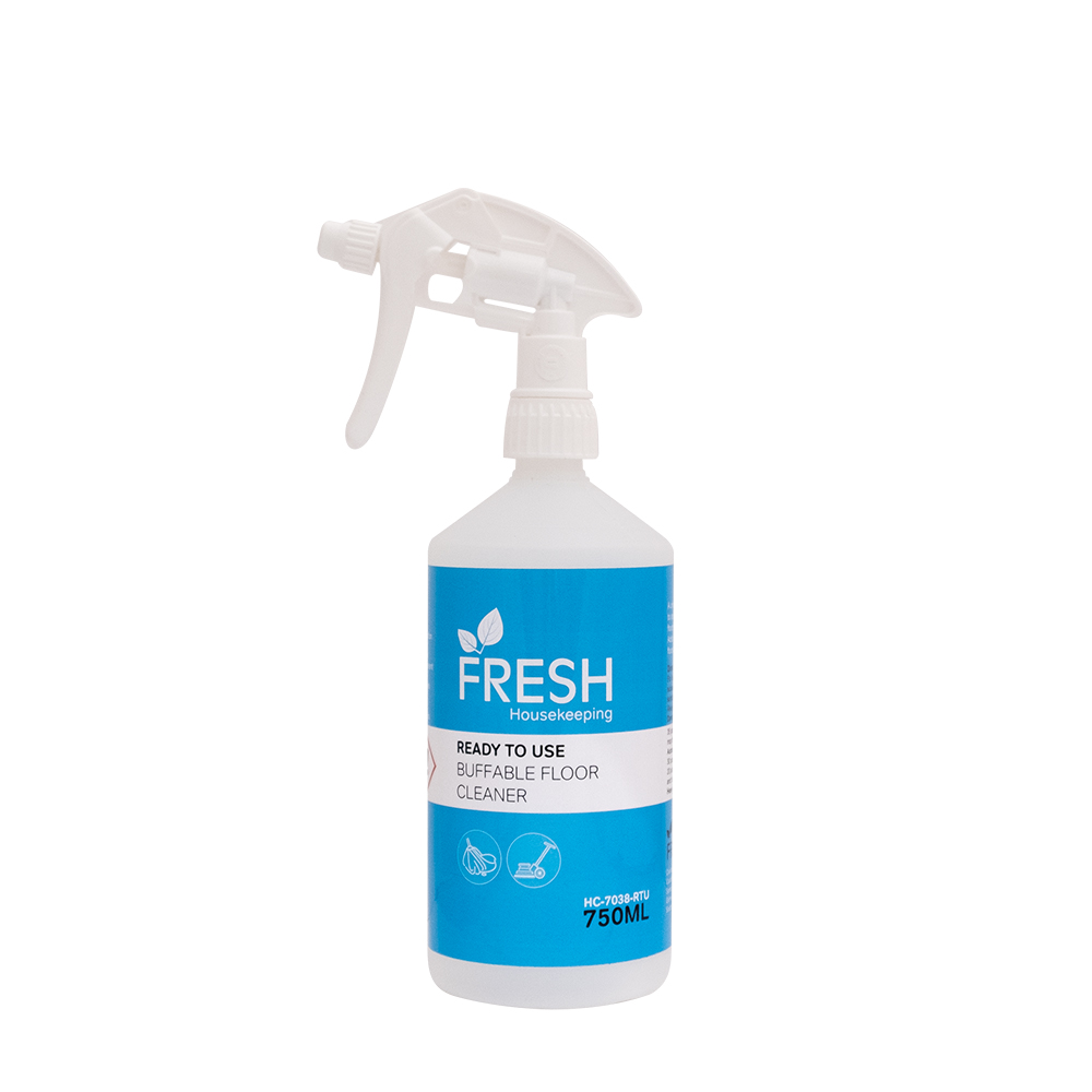 Trigger Bottle & Label for H4 Fresh Super Concentrate Buffable Floor Maintainer