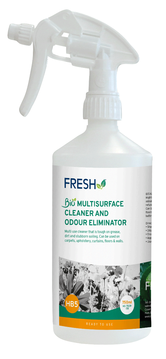 Fresh Trigger Bottle And Label For Odour Control Fresh Linen