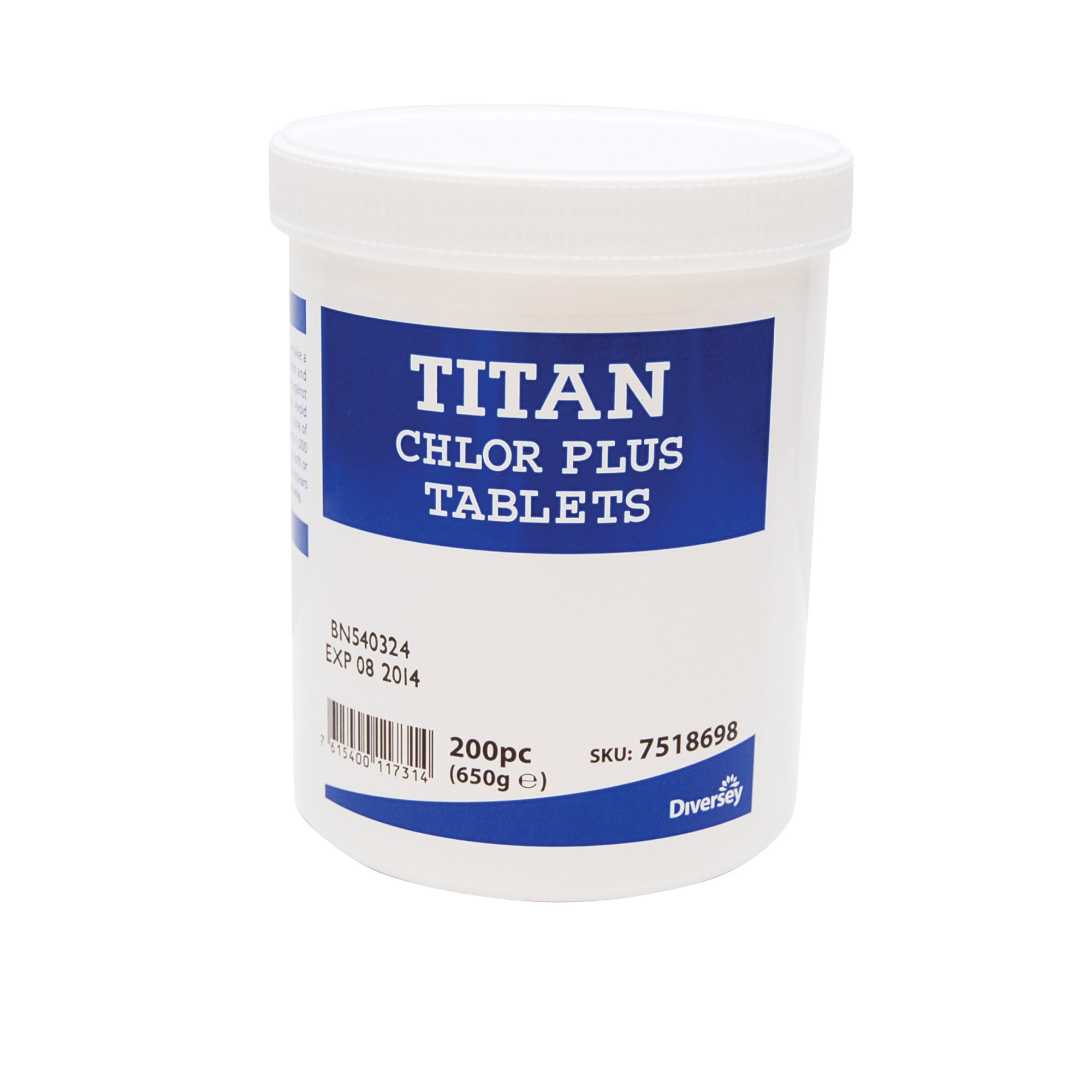 Titan Chlor Plus - 200 Tablets