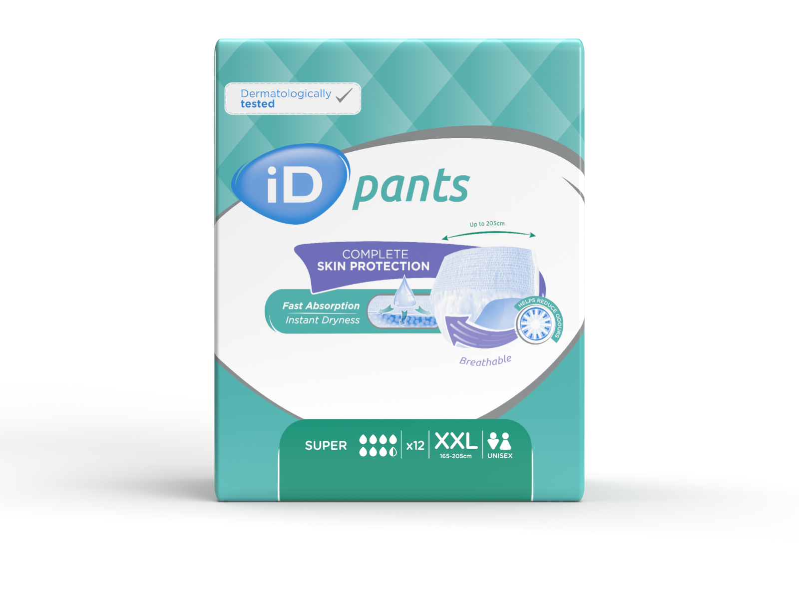 iD pants Super 2XL - 12 Pack