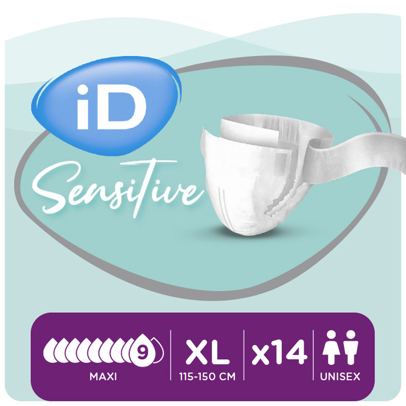 iD Sensitive Belt Maxi - X Large - Pack 14